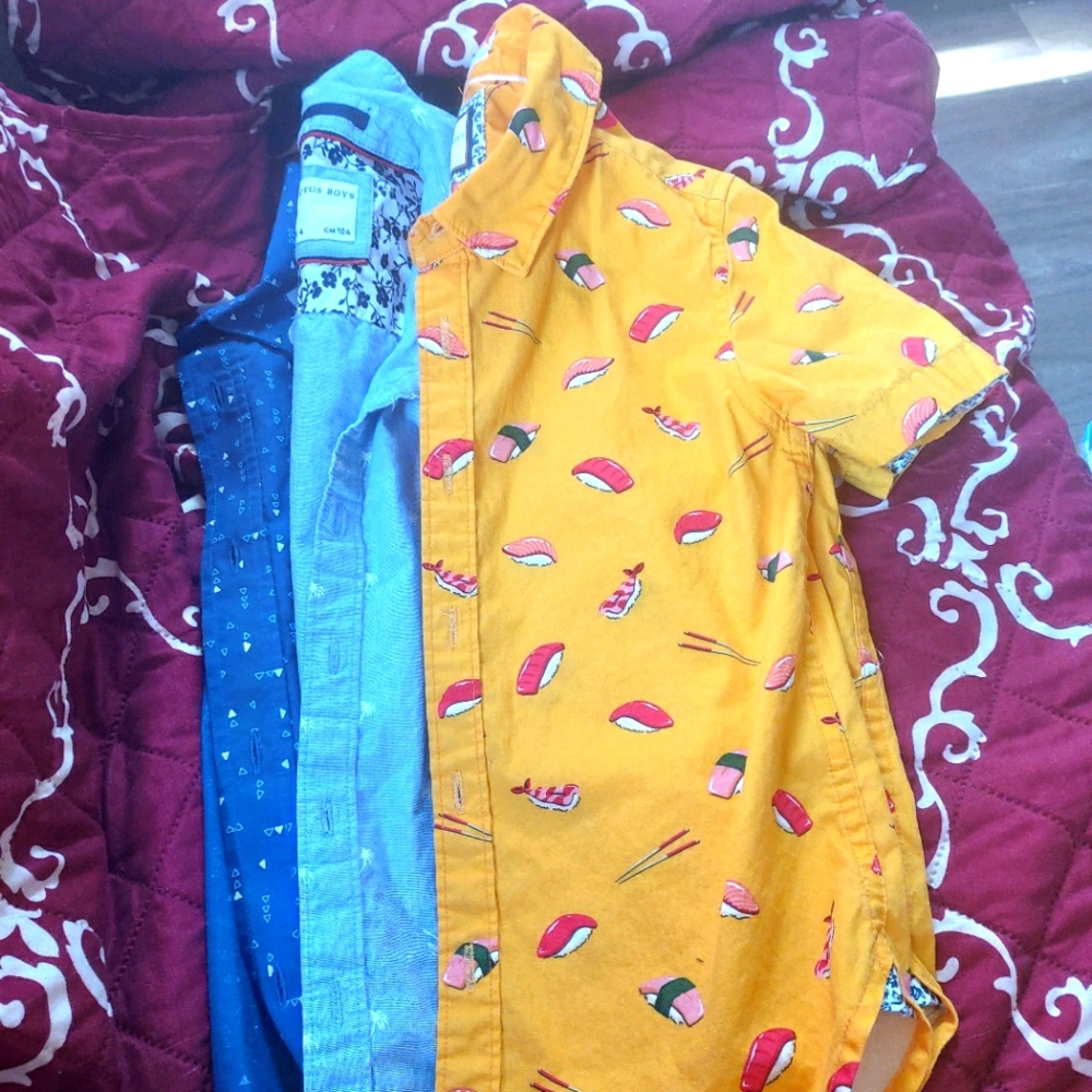 Toddler boy dress shirt
